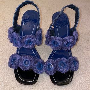 Tory Burch Blue pumps/wedges size 7.5